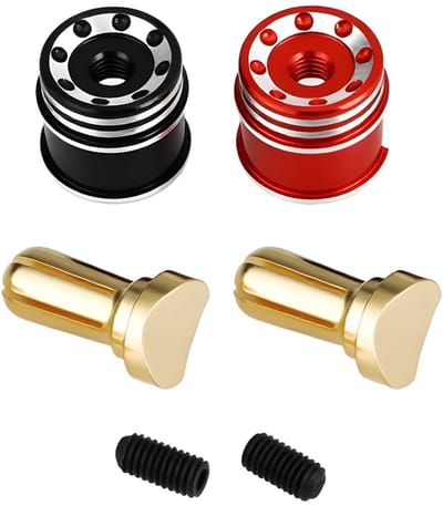 VT Goods - Bullet Plug Grips - 5mm Grips voor RC Auto - Geschikt voor Yeah Racing 1/10 - Verbeterde Grip en Stabiliteit - Duurzaam Materiaal - Perfe...