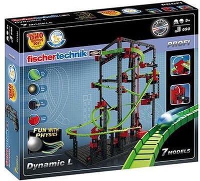 Fischertechnik physics I natuurkunde speelgoed set experimenten.