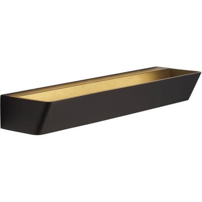 Mantra Iluminación Altea LED wandlamp, breedte 37 cm, zwart, omhoog/omlaag, aluminium