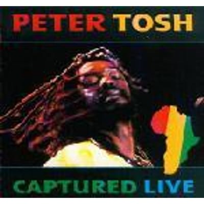 LP Plaat PETER TOSH - Captured Live ST17126 EMI America 1984 US Reggae, Ska & Dub Gebruikt
