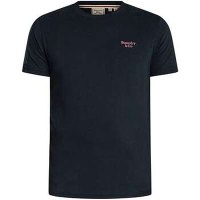 Superdry - Essential Serif Logo T-shirt Slanke Pasvorm - Heren - T-shirts