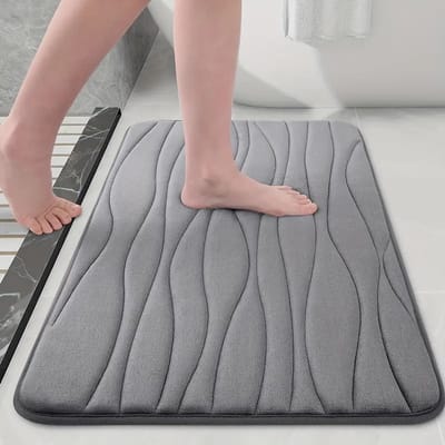 Badmat - Memory foam, zacht, antislip, absorberend, wasbaar, 40x60cm