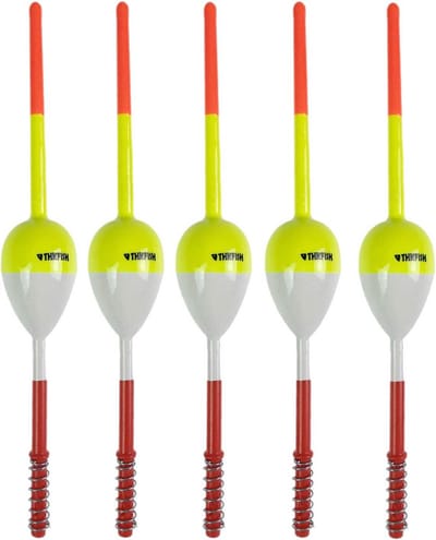 Visdobbers Balsa Hout Voor Crappie en Panfish - 5 Stuks