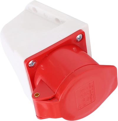 Industriële Wandcontactdoos 16A IP44 5-polig 220-415V Waterdicht