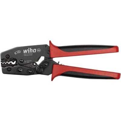 Wiha 45959 Krimptang Ongeïsoleerde kabelschoenen 0.1 tot 16 mm²