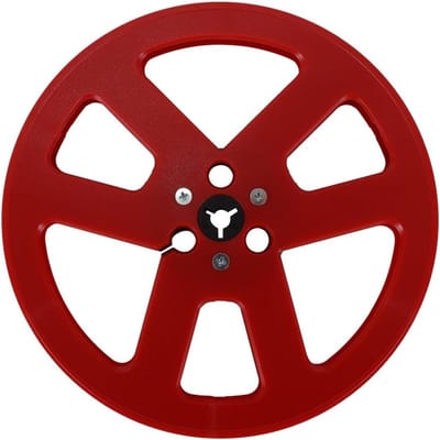 Lege tape-spoel 1/4 7 inch, universele ABS-kunststof spoel met 6 winddichte gaten voor geluidstape, geschikt voor Studer en recorders, ideaal voor audio-opnames