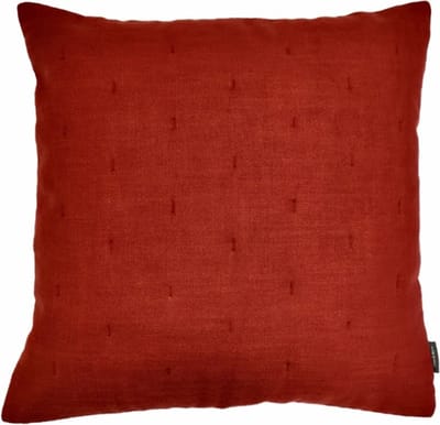 Kantha Slub Rust Kussen | 45 X 45 | Sierkussen Voor Woonkamer Of Slaapkamer