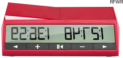 RFWR® Digitale Schaakklok met Superhelder Display en Geavanceerde Timingopties