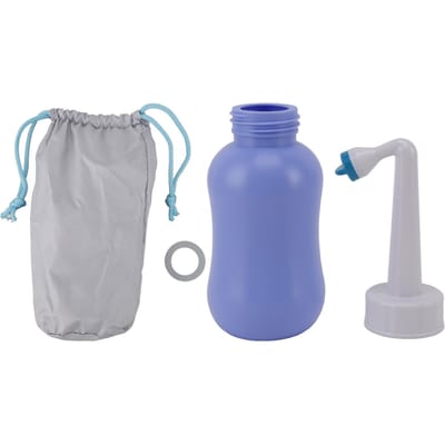Bouteille de pulvérisateur de voyage pour bidet portable pour femmes, nettoyage post-partum, soins après l'accouchement, 300 ml gray