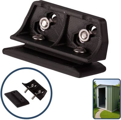 Vervangende runner voor Spacemaker & Treco Schuurdeur A67 (60-0050) - Zwart