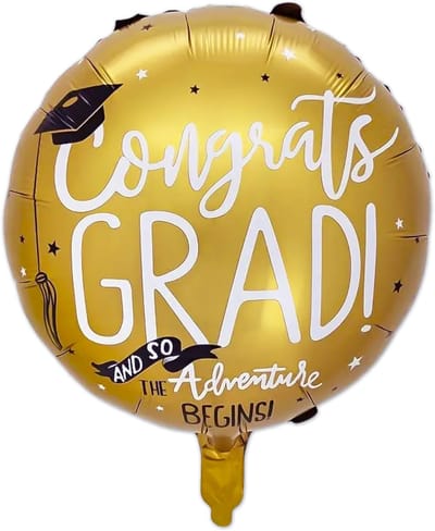 BTH - Ballon - Geslaagd Versiering - Ballonnen - Graduation Ballonnen - Folie - You Did It! - Goud