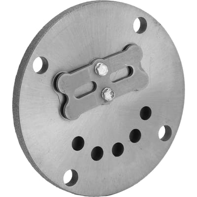 Plaque de soupape Matériau Acier Haute Précision Accessoires Pompe à Air à Cylindre Remplacement Alésage 90