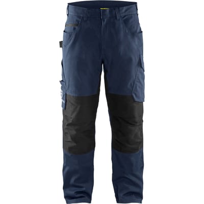 Blaklader Service Werkbroek met stretch 1495-1330 - Mannen - Dark Navy/Zwart - 52