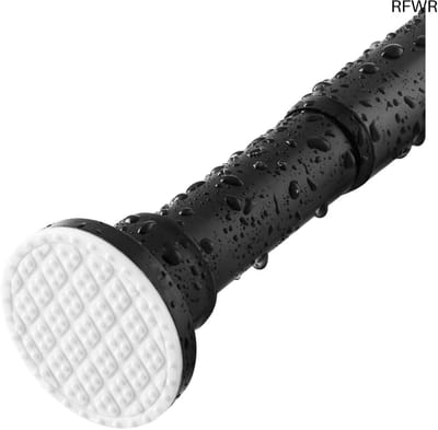 RFWR® Telescopische Douchegordijnstang 70-255 cm, Uittrekbaar, Zonder Boren, Roestvrij Staal - Gemakkelijk te Installeren