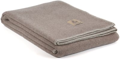 Most - Zijdezachte kasjmier bed deken Luma Soft - 90% Merino wol, 10% Kasjmier wol - 140 x 200 cm - bruin