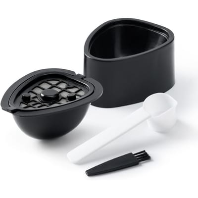 Capsule de Thé Réutilisable Nestle pour Machine Spéciale T St9662 62ème Rechargeable Filtres à Café Dosettes Accessoires de Cuisine Maison black