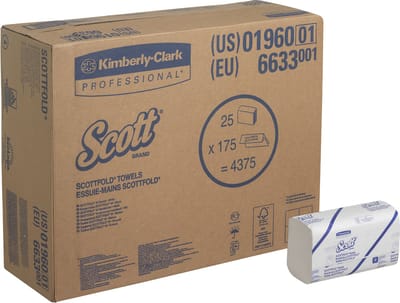 Scott Scottfold handdoek 25x175 vel.(21)