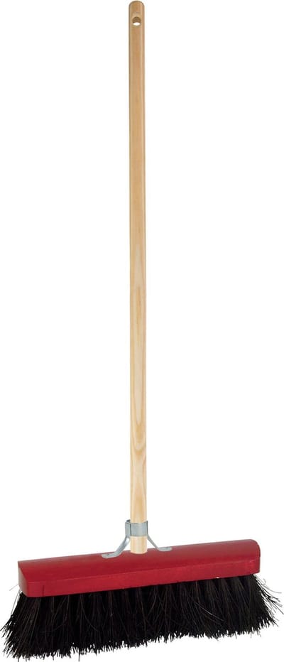 Betra Buitenbezem - FSC hout - natuurvezel - hard - 30 x 120 cm