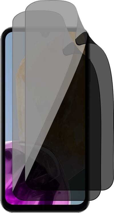 Privacy Screenprotector geschikt voor Samsung Galaxy M15 - 2x FlexGuard Screen Protector