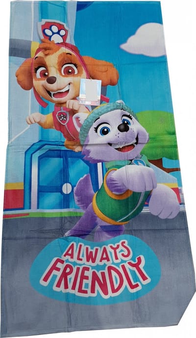 PAW Patrol Strandlaken Always Friendly - 70 x 140 cm - Katoen