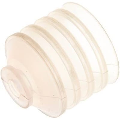 40mm Balg siliconen Helder Vacuümzuignap Slag 20mm - SCL-B-40-20-SI