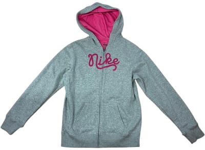 Nike - Vest - Meisjes - Grijs/Roze - Maat XL