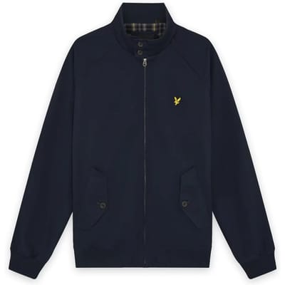 Lyle & Scott Cotton Harrington Jas Blauw S Man