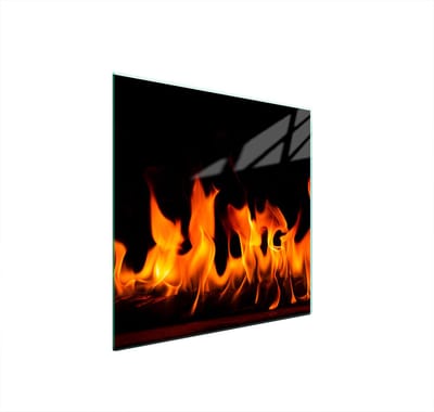 TMK ArtDeko - Glazen Beschermplaat - 50x52 cm - Veilig en Veelzijdig - UV Print