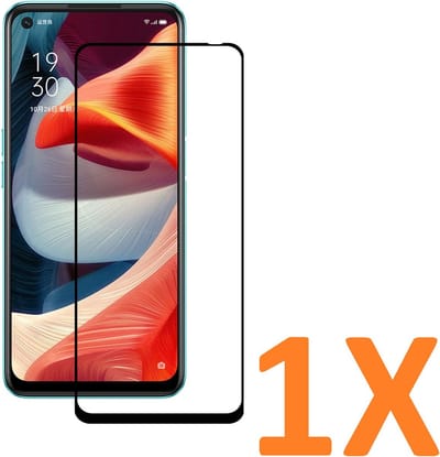 Anti-Shock transparant hoesje silicone met 1 Pack Volledige dekking Tempered glas Screen Protector Geschikt voor: Oppo A53 / Oppo A53s