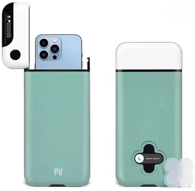 PureVolt Telefoonkluis met Tijdslot – Focus Box voor Smartphone – Elektronische Telefoon Kluis tegen Afleiding – Oplaadbare Smartphone Lock Box – Mint Groen – Digitale Concentratie Kluis