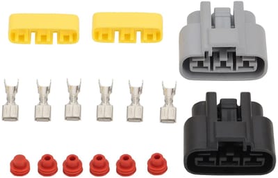 Dailygoods- Stator 3 Plugs - Vervangingsconnector - Motorfiets Accessoires - ATV - Pit Bike - Hoogwaardige Kwaliteit