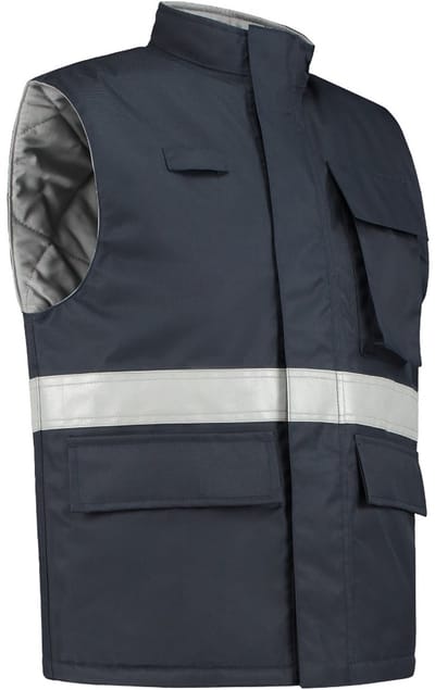 Dapro Protector Multinorm Waterbestendige Bodywarmer - Maat XS - Marineblauw , antistatisch en chemicaliën resistent
