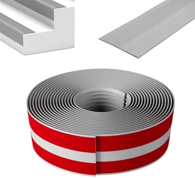 Zelfklevend PVC Traprandprofiel - Antislip en Waterdicht - 2m en 5m - Geschikt voor Binnen en Buiten