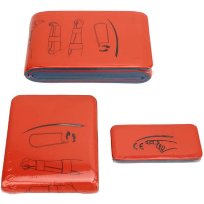 3 stuks Aluminium Spalk Eerste Hulp Spalk Gemakkelijk Knipbaar Ademende Spalk voor Arm Been Vinger