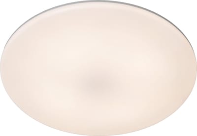 Lucide OLSON - Plafonnière (Plafondlamp) Badkamer - Ø 29 cm - LED - CCT - 1x24W 3000K/6500K - IP44 - Opaal