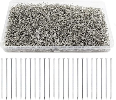 pinset - 3000 stuks fijne satijnen pins van roestvrij staal voor naaien, sieraden maken en handwerk