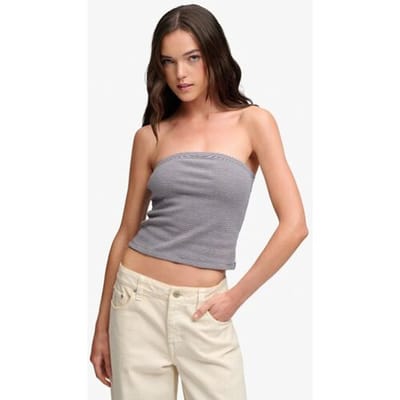 Bandeau top voor dames Superdry Athletic Essentials Stripe