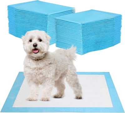 100 stuks absorberende hondenpads - 33 x 45 cm - verdikte luiers - superabsorberend - lekvrij en duurzaam - schoonmaakbenodigdheden voor huisdieren - geschikt voor zindelijkheidstraining van huisdieren