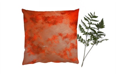Sierkussens - Kussentjes Woonkamer - 40x40 cm - Roest - Industrieel - Metaal - Staal