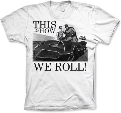 DC Comics Batman Heren Tshirt -M- This Is How We Roll Wit
