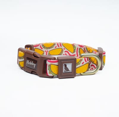 Luxe Halsband voor Honden-Verstelbaar 25 Cm-35 Cm x 1,5 Cm-Tacho