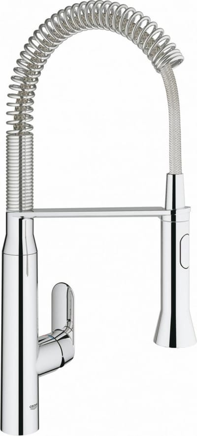 GROHE K7 Keukenkraan - Medium uitloop - Met professionele handdouche - Chroom