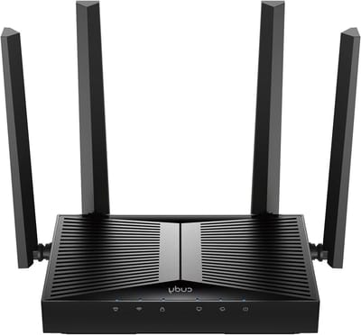 Cudy AP3000D WiFi 6 AX3000 Desktop Draadloos Gigabit Access Point, Wi-Fi Bridge, Beamforming, Ondersteunt Multi SSID, 4 vaste antennes, 802.3at/af of passieve PoE en 12V DC aangedreven