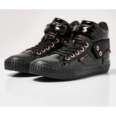 British Knights - maat 33 - ROCO Meisjes sneakers hoog - Zwart
