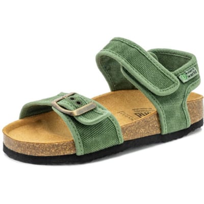 Platte sandalen Natural World -