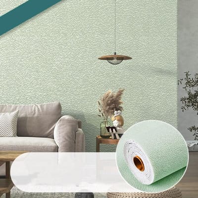 3D DIY Linnen Schuim Waterdichte Zelfklevende Muursticker DIY Huis Woonkamer Achtergrond Decor Behang Muurstickers 10m