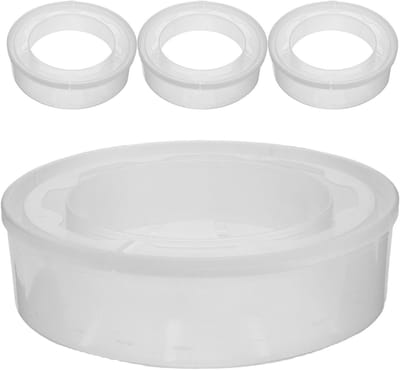Luieremmer Navulringen - Vuilniszakringen - Hygiënisch Afval - Geurafdichting - 165 cm - Wit
