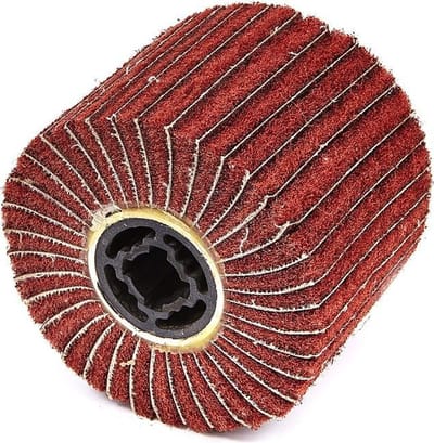 Nylon Web Schuurcylinder Met Schuurlamellen K80 voor Satineermachine