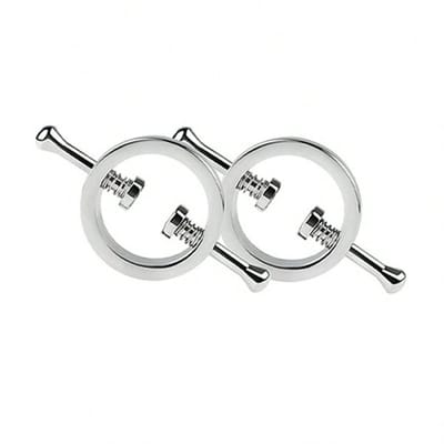Oneay Seksspeeltjes voor stellen, 1 paar tepelstimulatoren, verstelbare clips, metalen tepelklemmen, seksspeeltjes voor volwassenen.