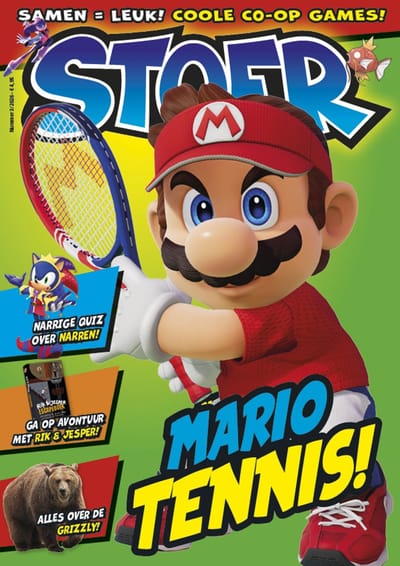 STOER Magazine Nr. 3-2026 - Tijdschrift met Mario Tennis - Co-op games - Tijdschriften - Tijdschrift - Magazine - Jongens